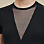 山羊绒短袖套头衫, 视图: 图片：产品佩戴, worn, 当前为第5张（共5张）