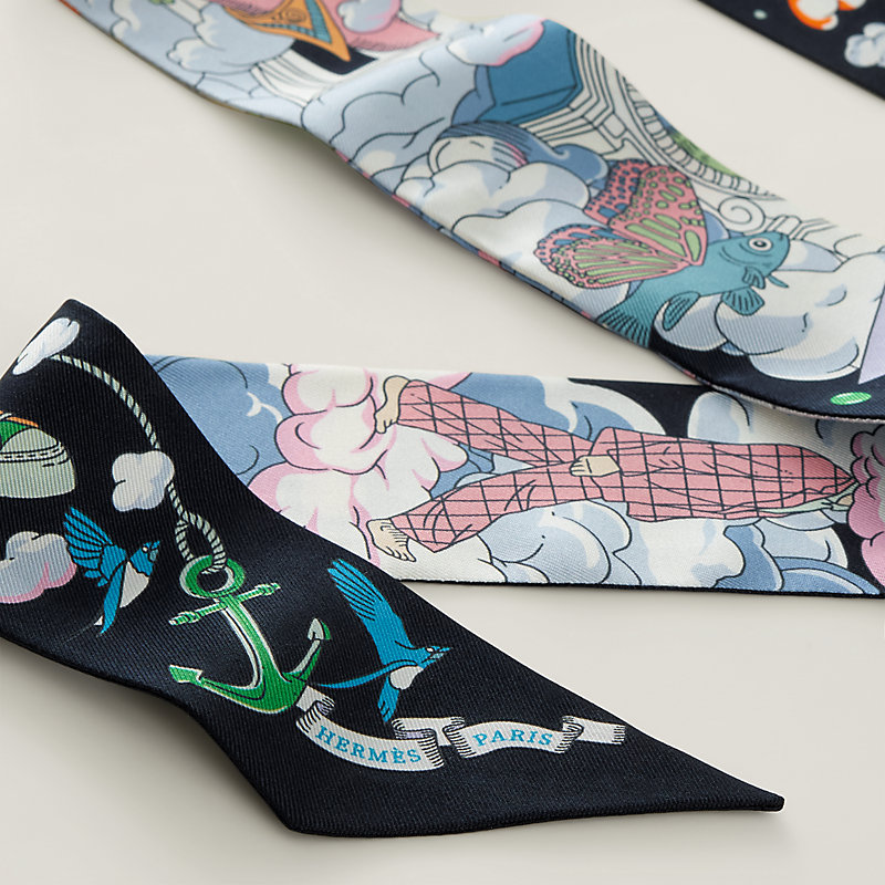 “我的云间万象”Twilly小丝巾