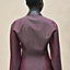 混搭皮革短款连衣裙, 视图: 图片：产品佩戴, worn, 当前为第5张（共8张）