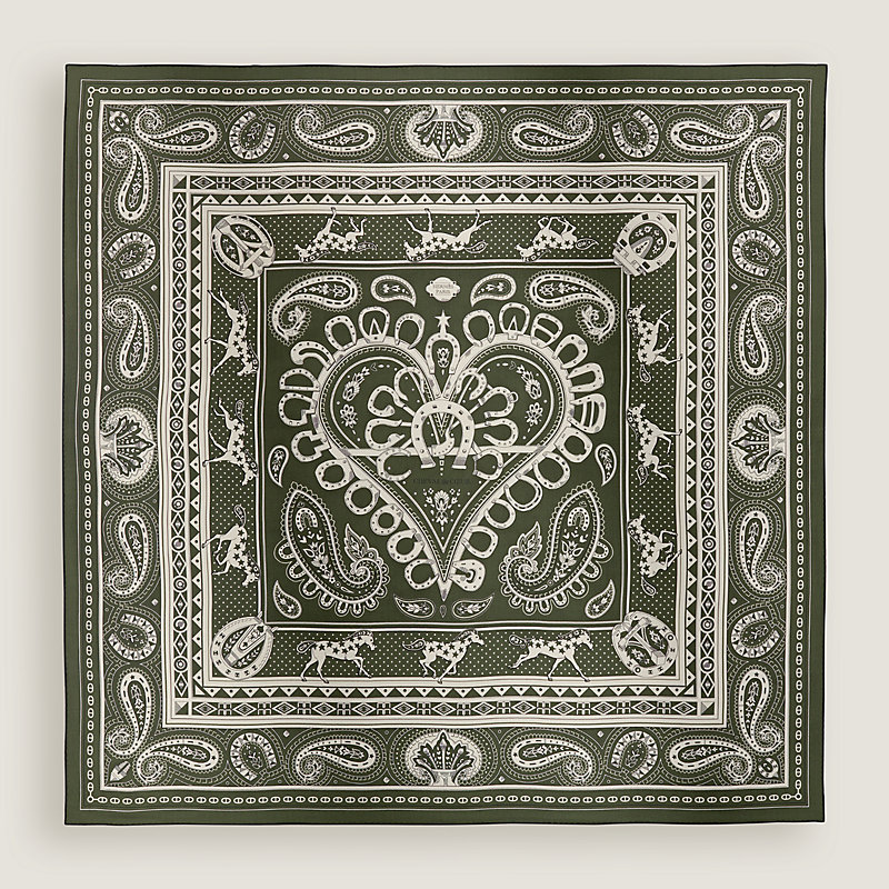 “爱心骏马BANDANA”140披肩
