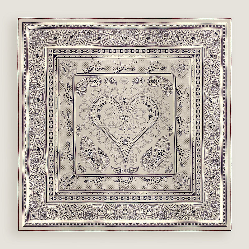 “爱心骏马BANDANA”140披肩