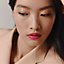 爱马仕唇妆系列 丝润晶透唇膏 Rose Hacienda(哈仙达粉), 视图: 图片：产品佩戴, worn, 当前为第6张（共8张）