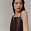 爱马仕唇妆系列 缎光唇膏 石南粉, 视图: 图片：产品佩戴, worn, 当前为第6张（共7张）