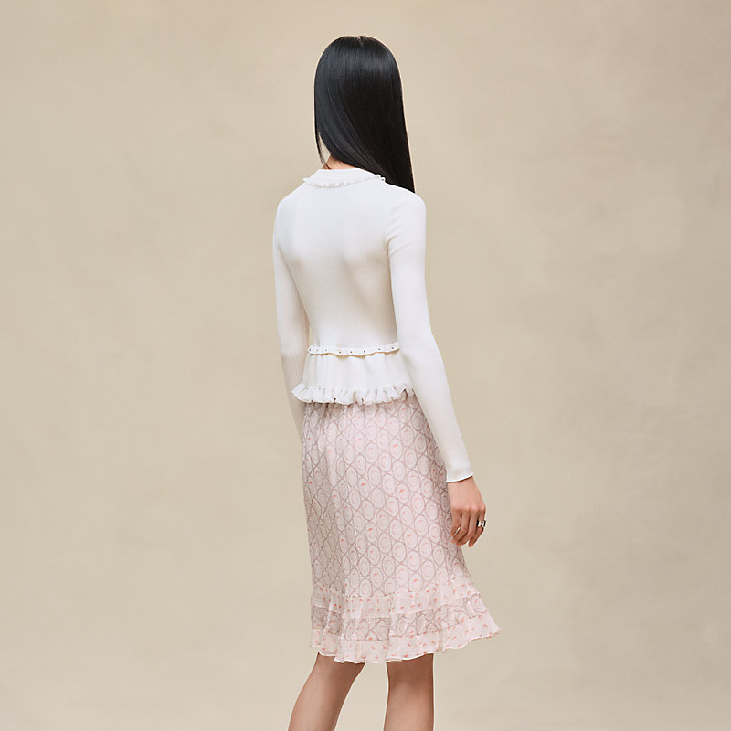 珠宝长袖套头衫