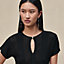 短袖套头衫, 视图: 图片：产品佩戴, worn, 当前为第4张（共5张）