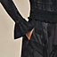 “粉杏丝绸阳光”抽褶衬衫, 视图: 图片：产品佩戴, worn, 当前为第5张（共5张）