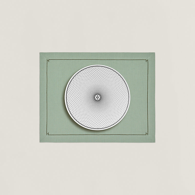 “线条留白”餐垫