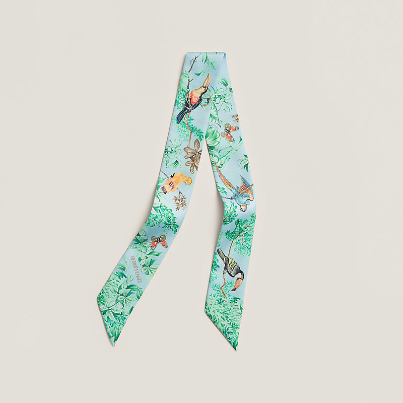 “赤道丛林”Twilly小丝巾