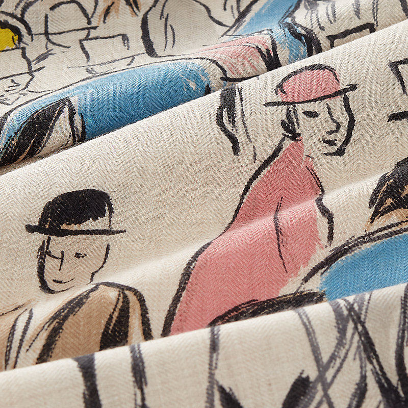 “遛马场”140披肩