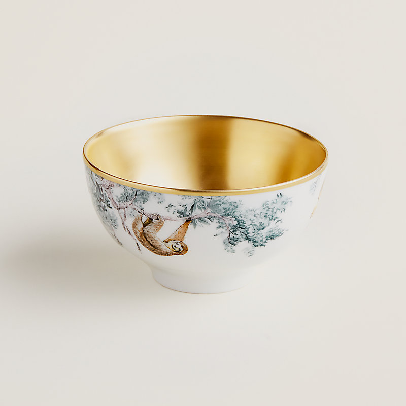 “金色赤道丛林”瓷碗，中号