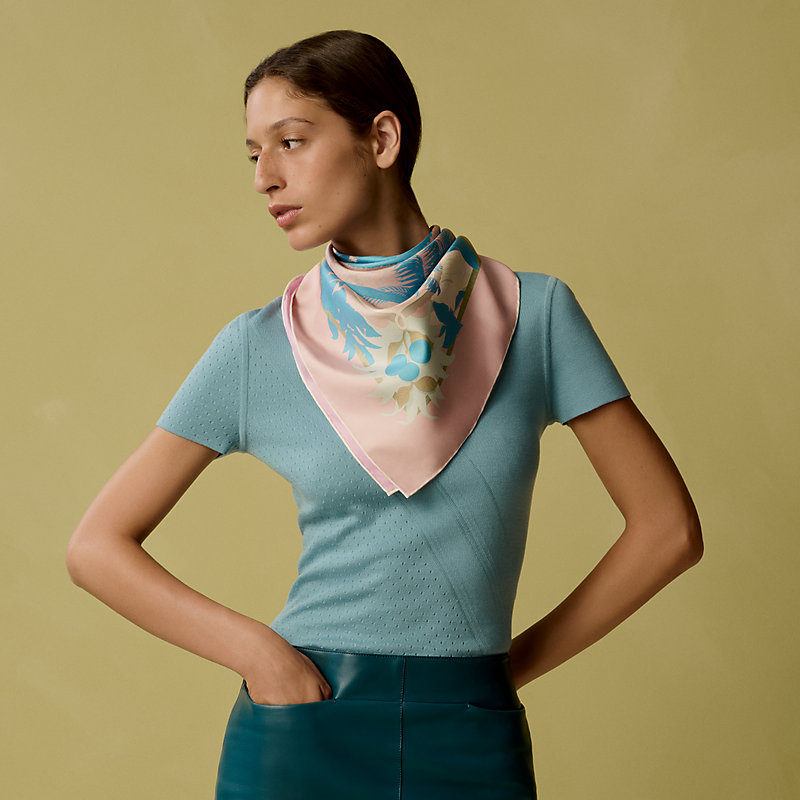 “阿罗哈”90双面方巾