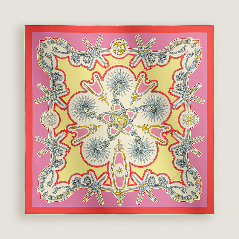 “马刺”90双面方巾