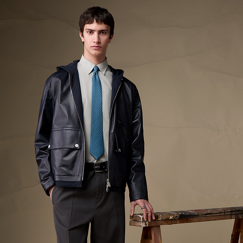 “马鞍演示”领带