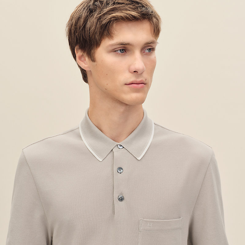 “马鞍针法”Polo衫