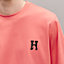 “骏马”皮革细节T恤, 视图: 图片：产品佩戴, worn, 当前为第4张（共4张）